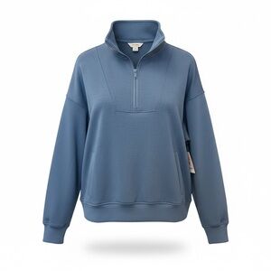 Rae Mode Butter Soft 1/4 Zip Pullover Sweatshirt | Size Large | Cozy Lounge Top